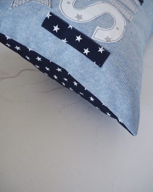 Personalised cushion Poppy & Primrose