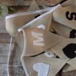 Natural Linen Wedding Bunting